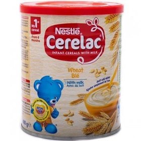 تصویر سرلاک با طعم گندم همراه با شیر برند نستله Nestle 