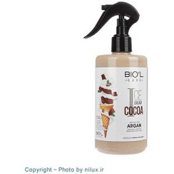 تصویر لوسیون مو بیول بدون آبکشی بستنی شکلاتی ا Biol Cocoa Ice Cream Lotion 400ml Biol Cocoa Ice Cream Lotion 400ml