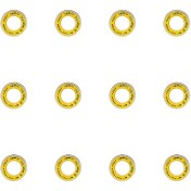 تصویر نوار تفلون دنا زرد بسته ۱۲ عددی 