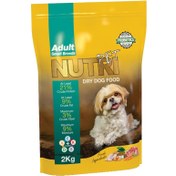 تصویر غذای سگ بالغ نژاد کوچک 21 %پروتئین نوتری پت 2 کیلویی ا Nutripet Dog food 21% protein 10 kg Nutripet Dog food 21% protein 10 kg