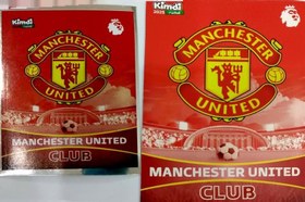 تصویر کارت کیمدی فوتبالی کلاب تیم منچستریونایتد 2025 به همراه برچسب MANCHESTER UNITED