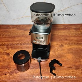 تصویر آسیاب قهوه برقی خانگی و نیمه صنعتی مباشی مدل me-cg 2288 Coffee grinder mebashi me-cg 2288