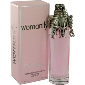 تصویر ادو پرفیوم زنانه مدل Thierry Mugler Womanity حجم 80 میل تیری موگلر Thierry Mugler Eau De Parfum Thierry Mugler Womanity For Women 80ml