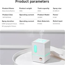 تصویر دستگاه بخور سرد و چراغخواب MIYA Aroma Diffuser LA-0623 