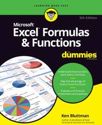 تصویر کتاب excel formulas functions for dummies 5th 