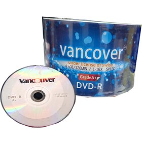 تصویر دی وی دی خام ونکوور شیرینگ بسته 50 عددی Vancover DVD-R Pack of 50