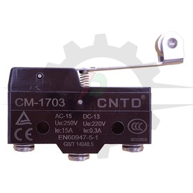 تصویر میکروسوئیچ اهرمی قرقره دار CNTD مدل CM-1703 CNTD Limit switch CM-1703