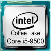 تصویر پردازنده مرکزی اینتل سری Coffee Lake مدل Core i5-9500 Intel Coffee Lake Core i5-9500 CPU