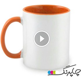 تصویر لیوان سابلیمیشن 11OZ سفید White 11OZ sublimation mug