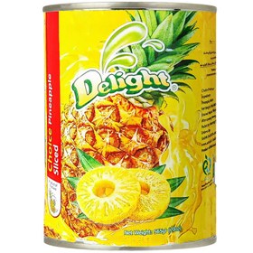 تصویر کمپوت آناناس حلقه دلایت 565 گرم 