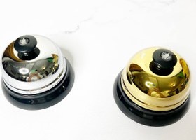 تصویر زنگ رومیزی هوگر رنگ قرمز 