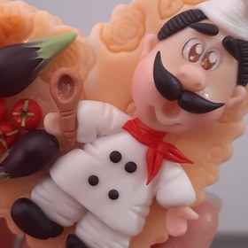 تصویر مگنت یخچالی خمیری مگنت رو یخچالی