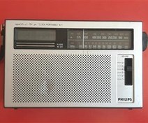 تصویر رادیو قدیمی فلیپس 
