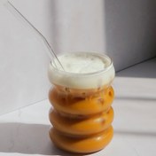 تصویر لیوان پیرکس چهار رینگ Pyrex glass with four rings