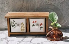 تصویر استند کشو سرامیکی ۲عددی 