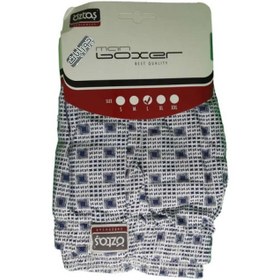 تصویر شورت مردانه باکسر پادار Oztas - سایز xxl‎‎ - طرح 7 Oztas boxer shorts for men - size xxl