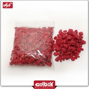 تصویر سنگ رنگی گلدان 