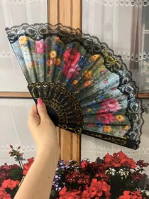 تصویر بادبزن عروس کد ۳۰۲ 