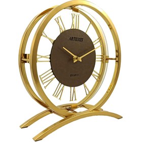 تصویر ساعت رومیزی آرتمیس مدل 30250 گلد (طلایی) 