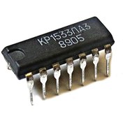 تصویر آی سی تی تی ال KP1533TM8 / 74ALS175 / MIKPOCXEMN YKRAINE 