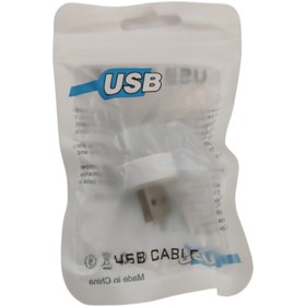 تصویر چراغ قوه usb مهتابی - LED 