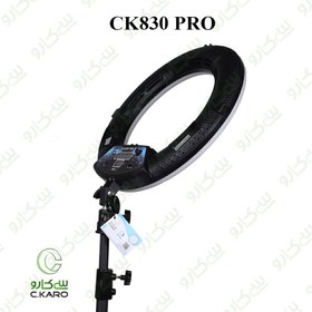 تصویر رینگ لایت سی کارو CK830 Pro Plus Ring light 