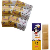 تصویر چسب زخم پاندا بسته ۱۰ عددی پارچه ای 