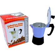 تصویر قهوه جوش دستی آلومینیومی موکا سایز ۳ کاپ 