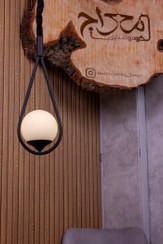 تصویر لوستر مدرن چشمه نور مدل AB1236/1-WT با کد ۱ شعله فلزی 