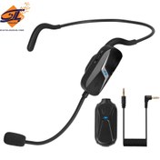 تصویر میکروفون بی سیم هدستی یانمای مدل EM1 ا YANMAI EM1 Headset Wireless Microphone YANMAI EM1 Headset Wireless Microphone