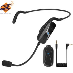 تصویر میکروفون بی سیم هدستی یانمای مدل EM1 YANMAI EM1 Headset Wireless Microphone