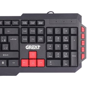 تصویر کیبورد Great GR-3300 Great GR-3300 Keyboard