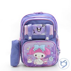 تصویر کوله پشتی دخترانه ملودی مدل MK267 