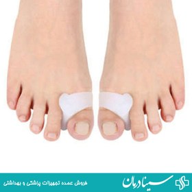 تصویر فاصله دهنده انگشت پا سیلیکونی فوت میت ساپورت انگشت پا footmate 