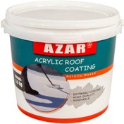 تصویر عایق بام سفید آذر - سطل 3/5 کیلویی - بسته 4 عددی 