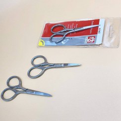 تصویر قیچی ابرو مدل اره ای اصلی گلدن دریم GOLDEN DREAM - 1 GOLDEN DREAM saw blade eyebrow scissors