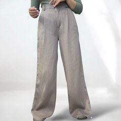 تصویر شلوار سیلک بگ پشت کش 