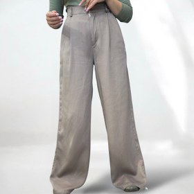 تصویر شلوار سیلک بگ پشت کش 