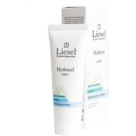 تصویر کرم مرطوب کننده و آبرسان لایسل مدل لایت هیدراسل مناسب پوست چرب 50 میل Liesel Moisturizing Cream Model Hydrasel Light For Oily Skin 50ml