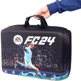 تصویر کیف کنسول بازی PS5 طرح FC24 PLAY STATION 5 COVER BAG