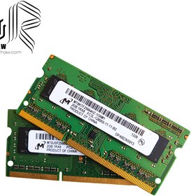 تصویر رم لپ تاپ DDR3 تک کاناله 1333مگاهرتز CL9 میکرون مدل 10600S ظرفیت 2 گیگابایت 