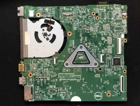 تصویر مادربرد لپتاپ دل 3550 mainboard laptop dell 3550