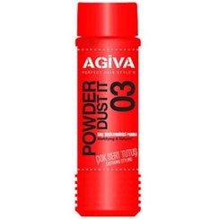 تصویر پودر حالت دهنده مو آگیوا 03 رنگ قرمز AGIVA AGIVA POWDER DUSTIT 03