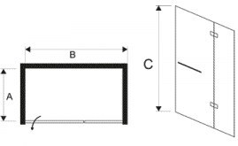 تصویر کابین دوش سای تک مدل الیت 2 - دوردوشی سای تک 