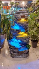 تصویر آبنما فایبر گلاس نشکن کد 708/ ارتفاع حدود 110 سانتیمتر 