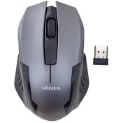 تصویر ماوس بی‌سیم سیبراتون | Mouse SM2160W - نقره ای / گارانتی ۱۲ ماهه داده پرداز رایانه متین 