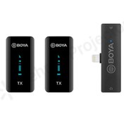 تصویر میکروفن بی‌سیم یقه‌ای بویا BOYA BY-XM6 S4 Wireless Microphone BOYA BY-XM6 S4