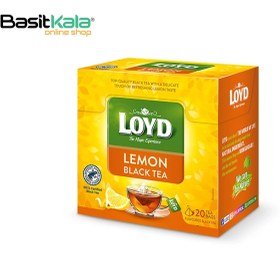 تصویر چای لهستانی لوید Loyd Cranberry & ginger چای سیاه لیمویی بسته 20 عددی 