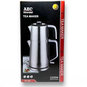 تصویر چایساز روهمی استیل AEC 2200W مدلTM,456 AEC 2200W TEA MAKER