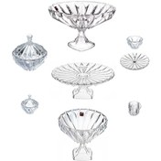 تصویر سرویس پذیرایی 25 پارچه ساکورا مدل مودنا - بی رنگ شفاف 